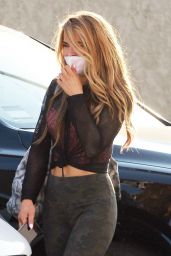 Chrishell Stause - Laving the DWTS Studio in Los Angeles 10/06/2020