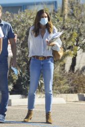 Cindy Crawford and Kaia Gerber - Out to Vote in Malibu 10/30/2020