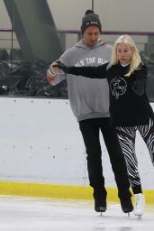 Denise Van Outen - Training For ITV Hit Show "Dancing on Ice" in London 10/21/2020