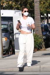 Dorothy Wang in a White Ensemble - Beverly Hills 10/28/2020