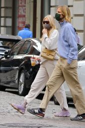 Elsa Hosk in Casual Outfit - Soho, New York 10/10/2020