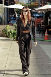 Emily Ratajkowski in a Nasty Gal Outfit - Tribeca 10/07/2020