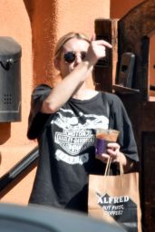 Emma Roberts - Alfred Coffee in LA 10/02/2020