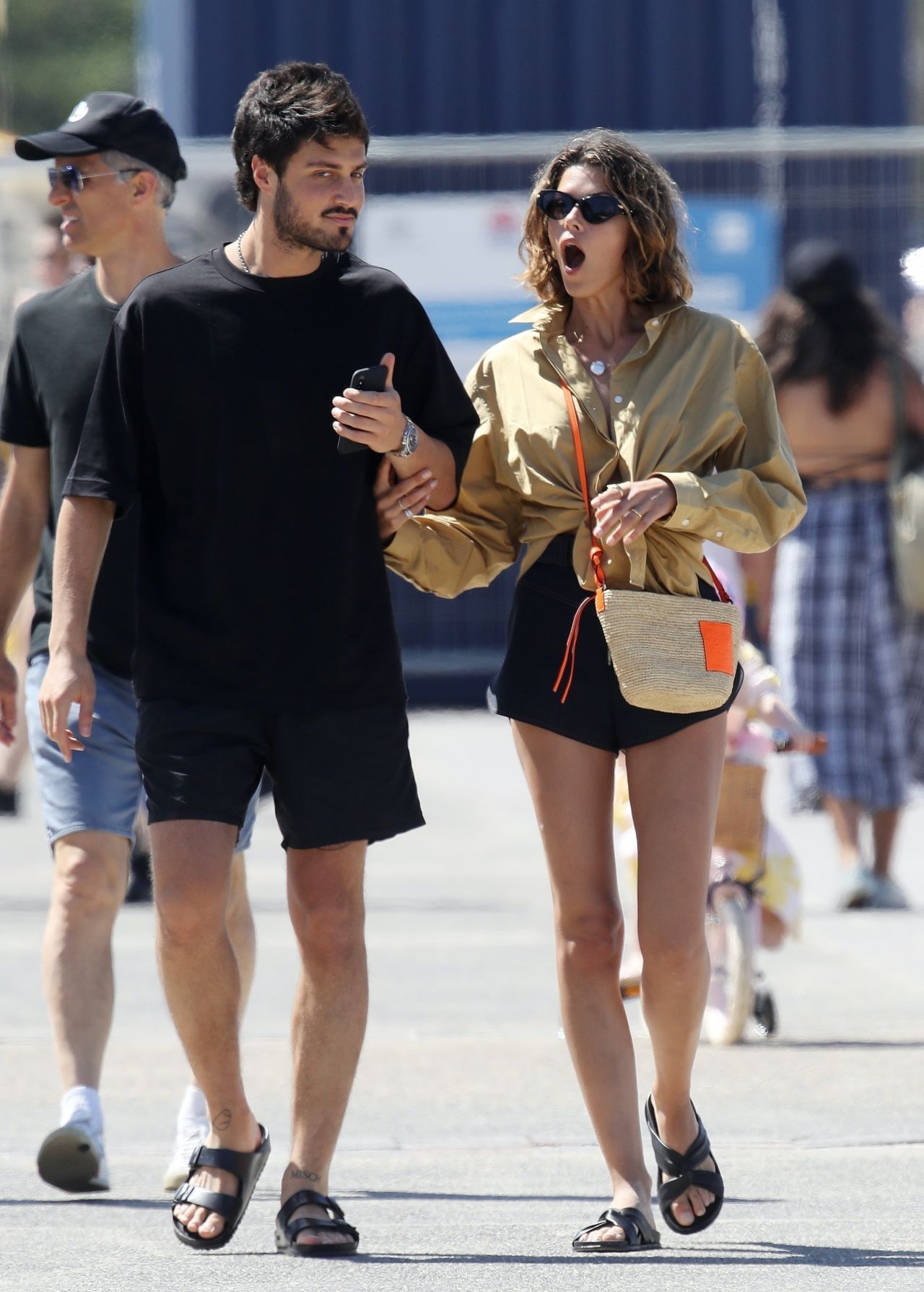 Georgia Fowler on a Beach in Sydney 10/04/2020 • CelebMafia