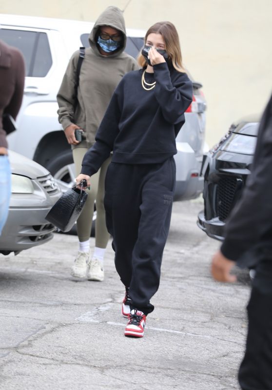 Hailey Bieber - Arrives at a SPA in LA 10/23/2020
