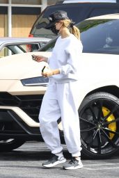 Hailey Bieber in Casual Outfit - Los Angeles 10/20/2020