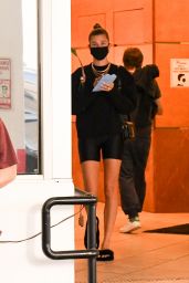 Hailey Bieber - Leaves a Dermatologist Appointment in Beverly Hills 10/12/2020
