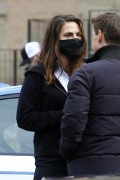 Hayley Atwell and Tom Cruise - Filming for "Mission Impossible 7" in Rome 10/12/2020