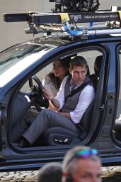 Hayley Atwell and Tom Cruise - "Mission Impossible 7" Set in Rome 10/06/2020