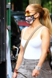 Jennifer Lopez - Out For Lunch at Cipriani Downtown in NYC 09/07/2020
