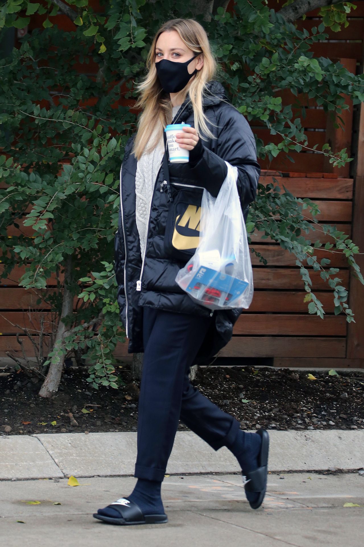 Kaley Cuoco - Out in Toronto 10/26/2020 • CelebMafia