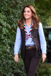 Kate Middleton - Visits a Scout Group in Northolt, Northwest London 09/29/2020