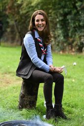 Kate Middleton - Visits a Scout Group in Northolt, Northwest London 09/29/2020