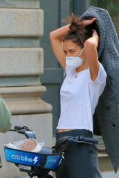 Katie Holmes and Emilio Vitolo - Out in NY 10/20/2020