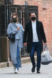 Katie Holmes and Emilio Vitolo - Out in Soho, NY 10/05/2020
