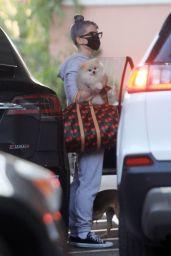 Kelly Osbourne - Takes Her Dogs to the Beverly Hills Hotel 10/26/2020