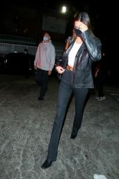 Kendall Jenner Night Out in West Hollywood 10/03/2020