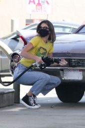 Kendall Jenner - Stops at a Gas Station in Malibu 10/12/2020