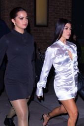 Kourtney Kardashian and Addison Rae - Out for Dinner in NYC 10/11/2020