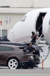 Kylie Jenner and Travis Scott - Arrive Back in LA 10/26/2020