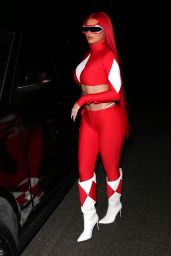 Kylie Jenner Dresses as a "Power Ranger" for Halloween 10/30/2020
