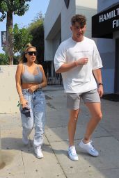 Larsa Pippen and Harry Jowsey - Zinque in West Hollywood 10/08/2020