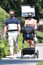 Lea Michele - Out in Brentwood 10/13/2020