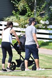 Lea Michele With Her Husband and Baby - Brentwood 10/06/2020