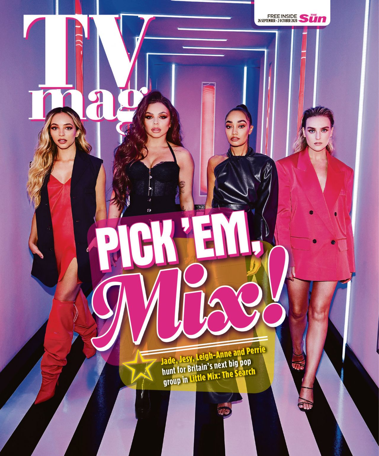 Little Mix - TV Mag Magazine 2020 • CelebMafia