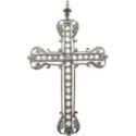 Loree Rodkin Diamond Cross Pendant