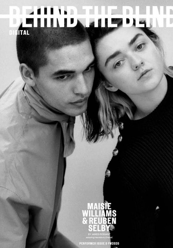 Maisie Williams – Behind The Blinds Issue #9 Fall/Winter 2020 (more photos)