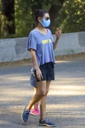 Mila Kunis - Out For a Walk in LA 10/07/2020