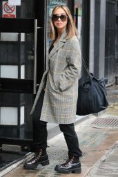 Myleene Klass - Arriving at Global Studios in London 10/29/2020