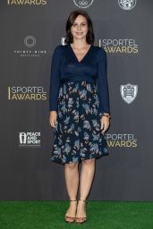 Nathalie Pechalat - Sportel Awards Gala in Monaco 10/27/2020