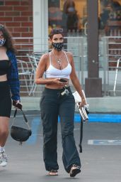 Nicole Murphy - Shopping on Rodeo Drive in Beverly Hills 10/05/2020