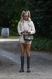 Olivia Attwood - The Only Way is Essex TV Show Filming in Essex 10/07/2020