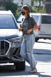 Olivia Wilde in Casual Outfit - Running Errands in LA 09/30/2020