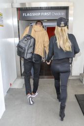 Paris Hilton and Carter Reum at Los Angeles International Airport 10/22/2020