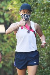 Reese Witherspoon - Exercise Session in Brentwood 10/03/2020