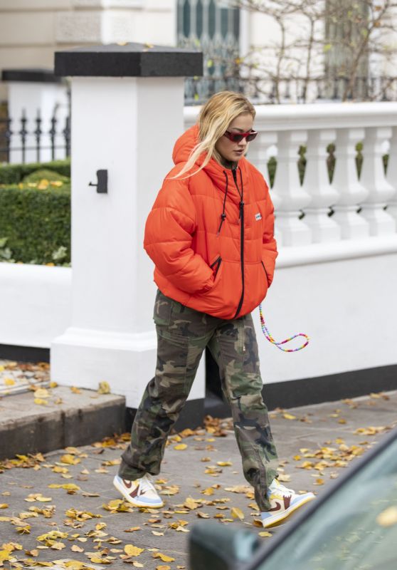 Rita Ora Street Style - London 10/12/2020