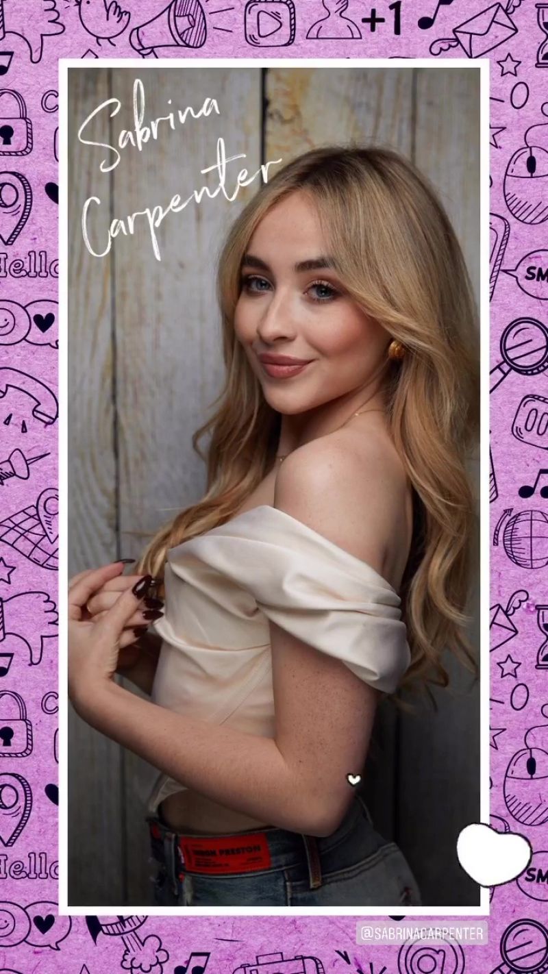 Sabrina Carpenter Social Media Photos Celebmafia