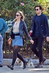 Saoirse Ronan and Jack Lowden on a Romantic Stroll in London, Septrember 2020