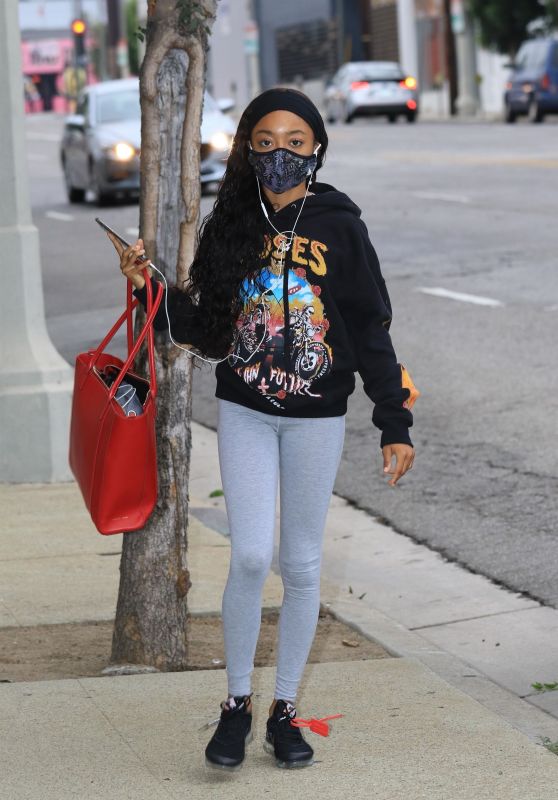 Skai Jackson – Out in Los Angeles 10/23/2020