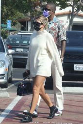 Sofia Richie Cute Style - Out for Lunch at Tra di Noi in Malibu 10/11/2020
