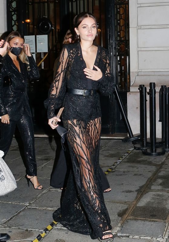 Thylane Blondeau - Leaving the Etam Fashion Show in Paris 09/29/2020