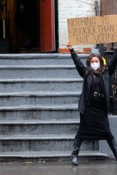 Vanessa Hudgens - "Tick Tick Boom" Set in NYC 10/26/2020