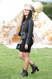 Yazmin Oukhellou – “The Only Way is Essex” TV Show Filming at Chlochella Festival in Essex 10/06/2020