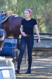 Amber Heard Horse Riding 11/28/2020