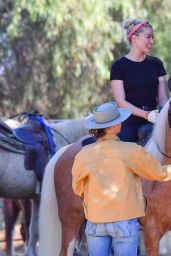 Amber Heard Horse Riding 11/28/2020