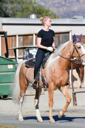 Amber Heard Horse Riding 11/28/2020